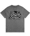 Dark Gray Stone Washed Shambles Tee