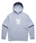 Embroidered VS Logo Hoodie | Faded Powder