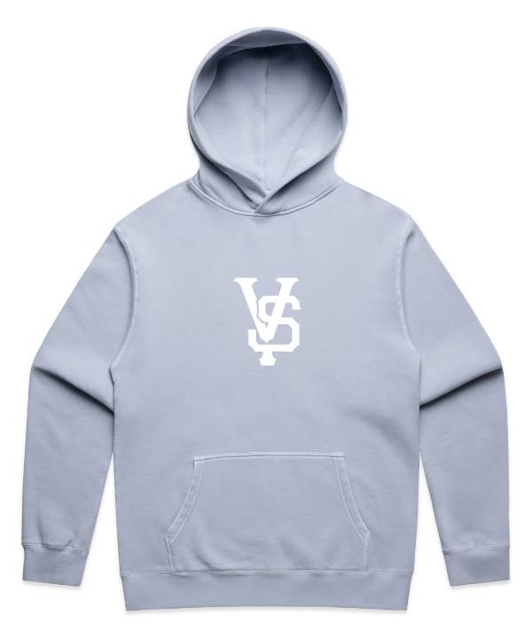 Embroidered VS Logo Hoodie | Faded Powder